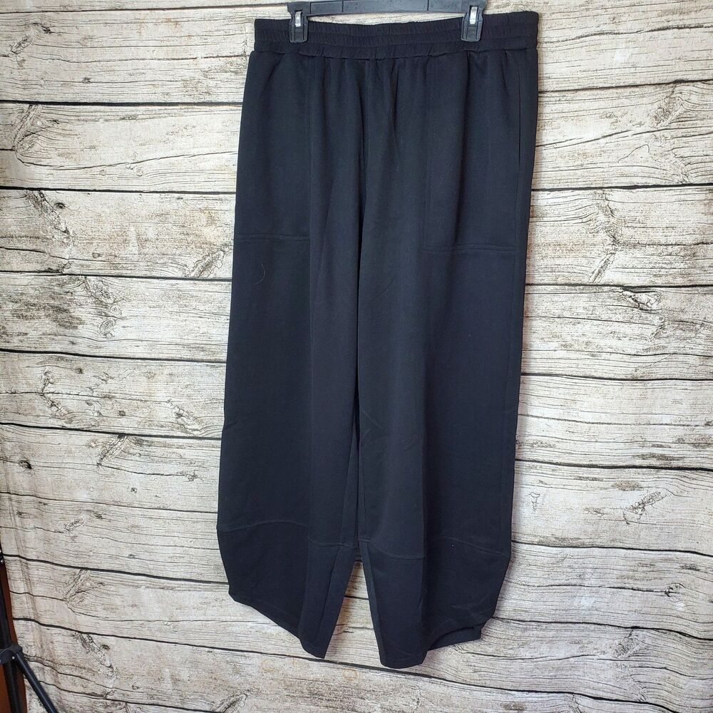 Freeoak Black Comfort Waistband Pants Size 2XL NWT